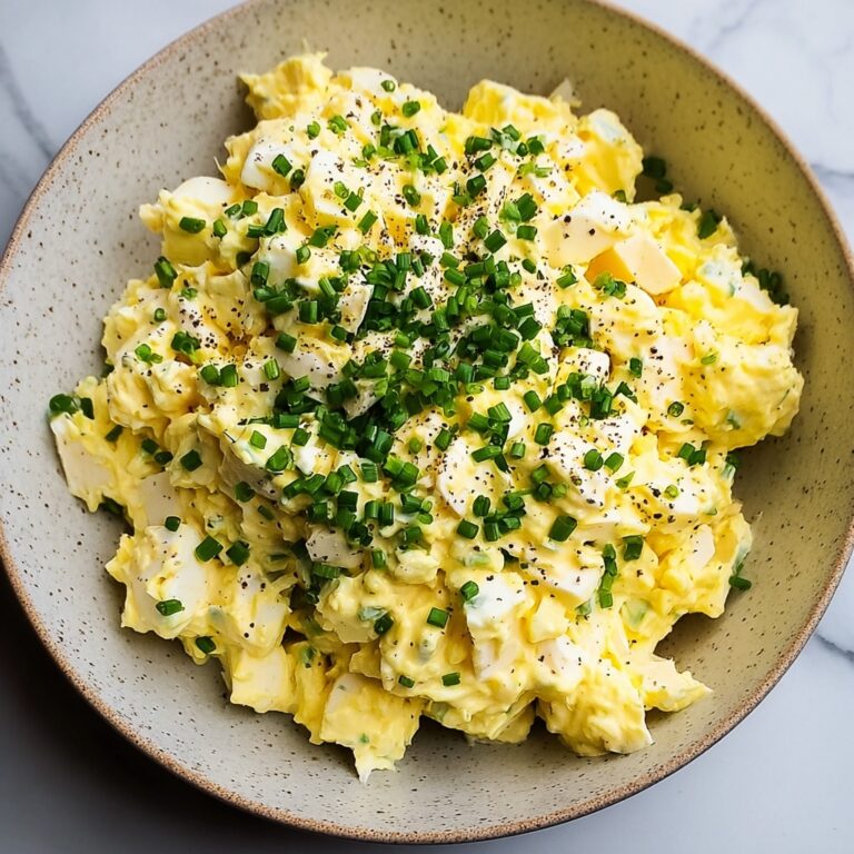 Creamy Egg Salad with Fresh Herbs and Red Onion Recipe