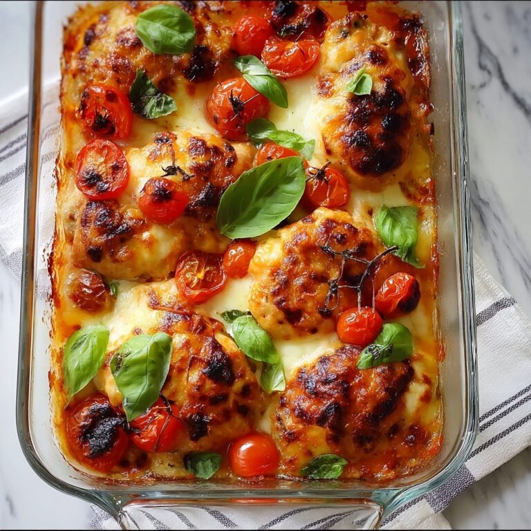 Baked Caprese Chicken Recipe