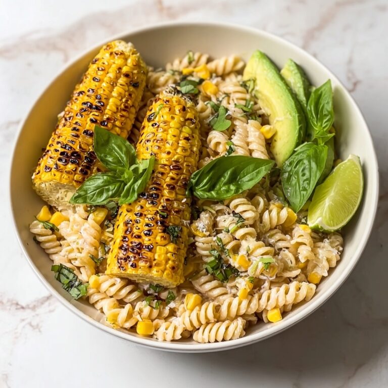 Creamy Street Corn Pasta Salad Recipe