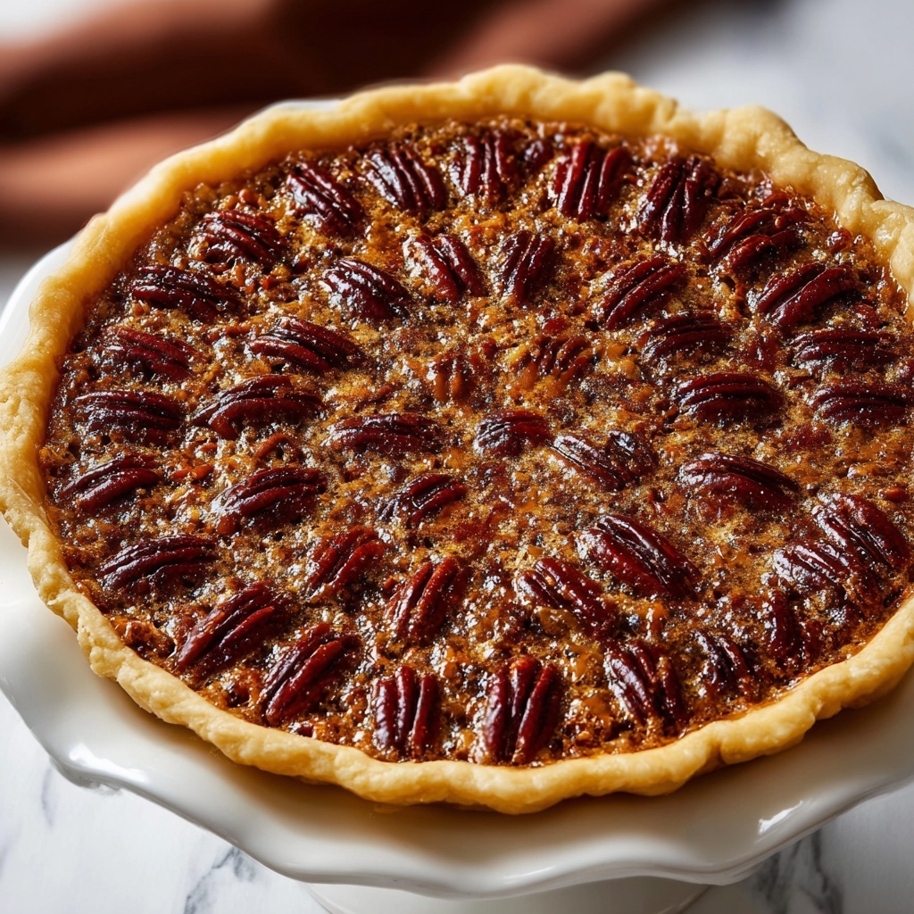 Classic Southern Baked Pecan Pie Recipe - Recipe Image