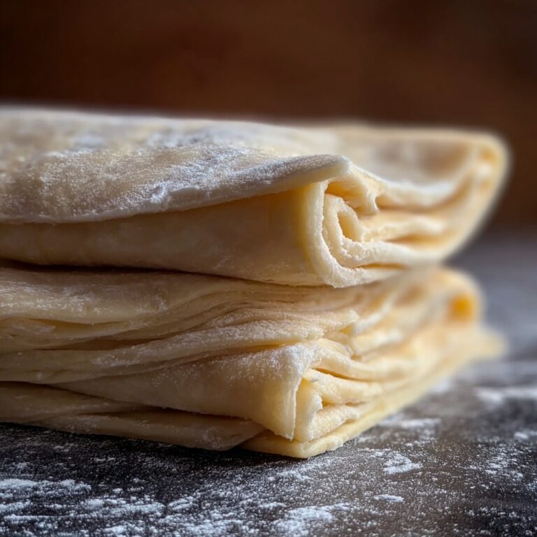 Homemade Rough Puff Pastry Dough Recipe