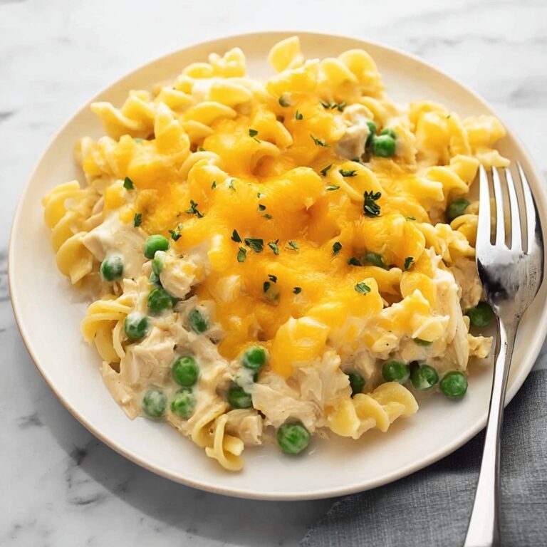 Homemade Chicken Noodle Casserole Recipe