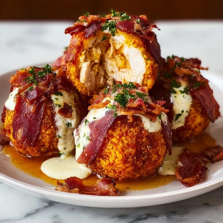 Buffalo Chicken Bacon Mozzarella Bombs Recipe
