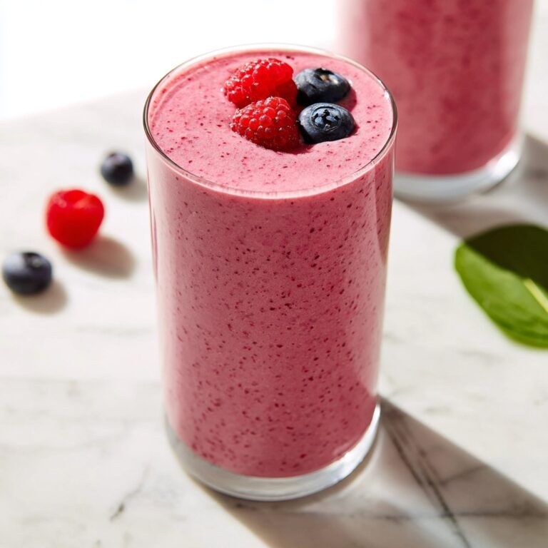 Mixed Berry Smoothie Recipe