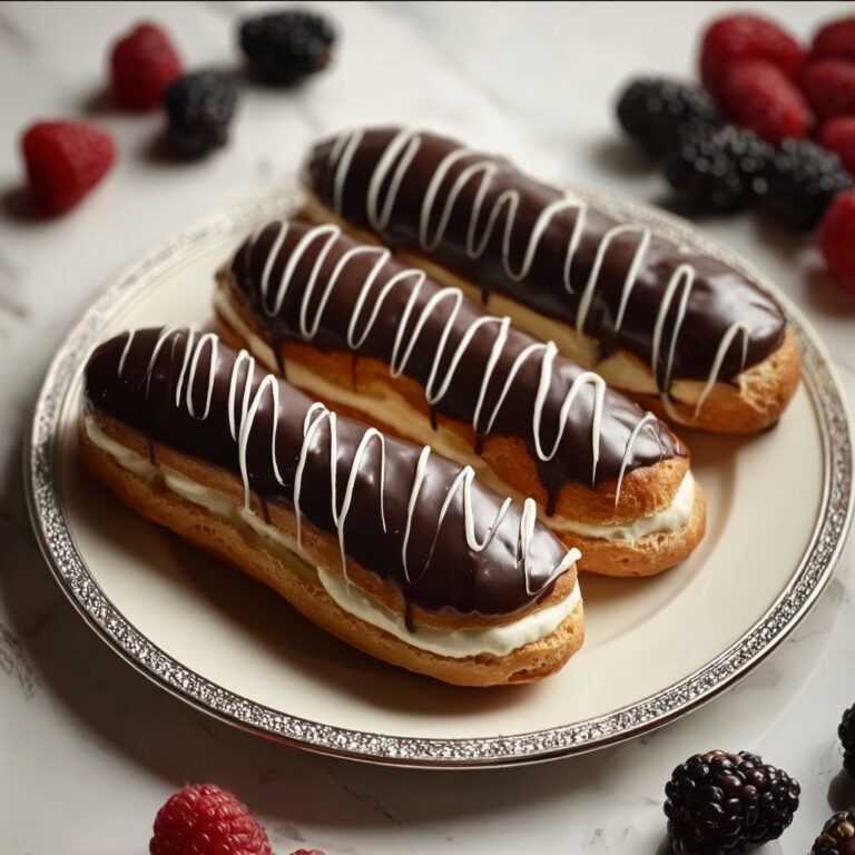 Classic Chocolate Éclairs Recipe