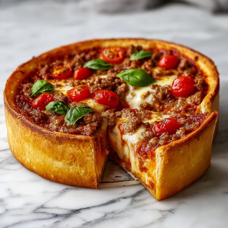 Deep-Dish Pizza Pie Recipe