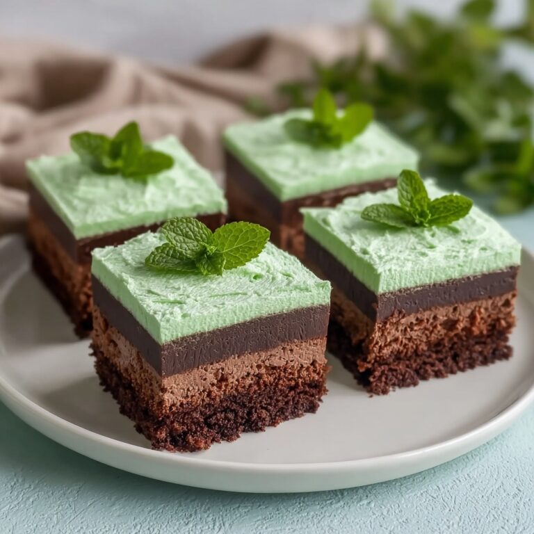Mint Brownies Recipe