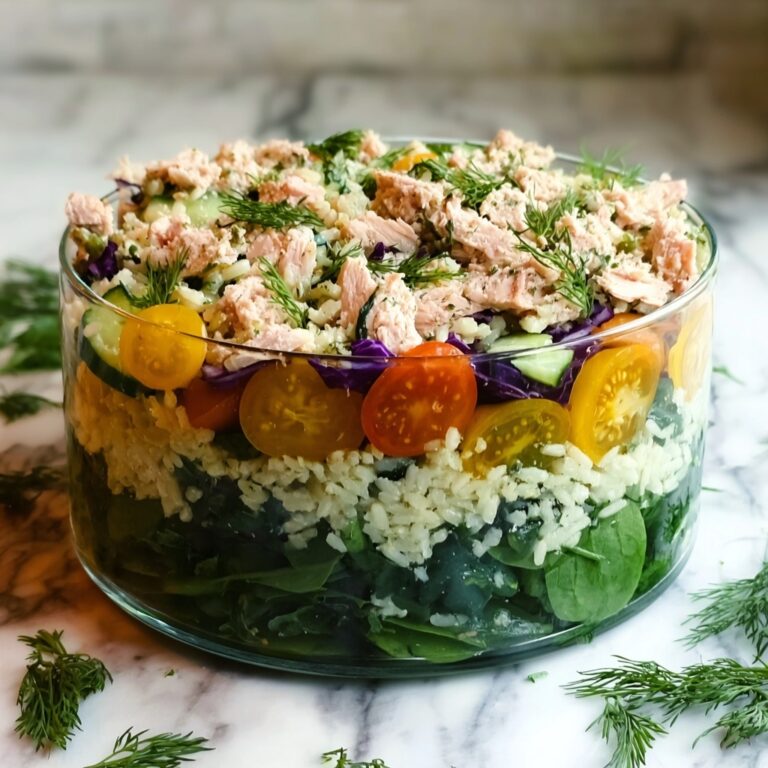 Healthy Winter Rice and Tuna Salad Recipe