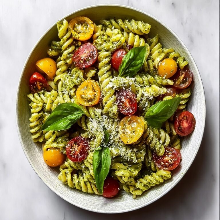 Plant-Based Pasta with Cherry Tomatoes and Basil Recipe