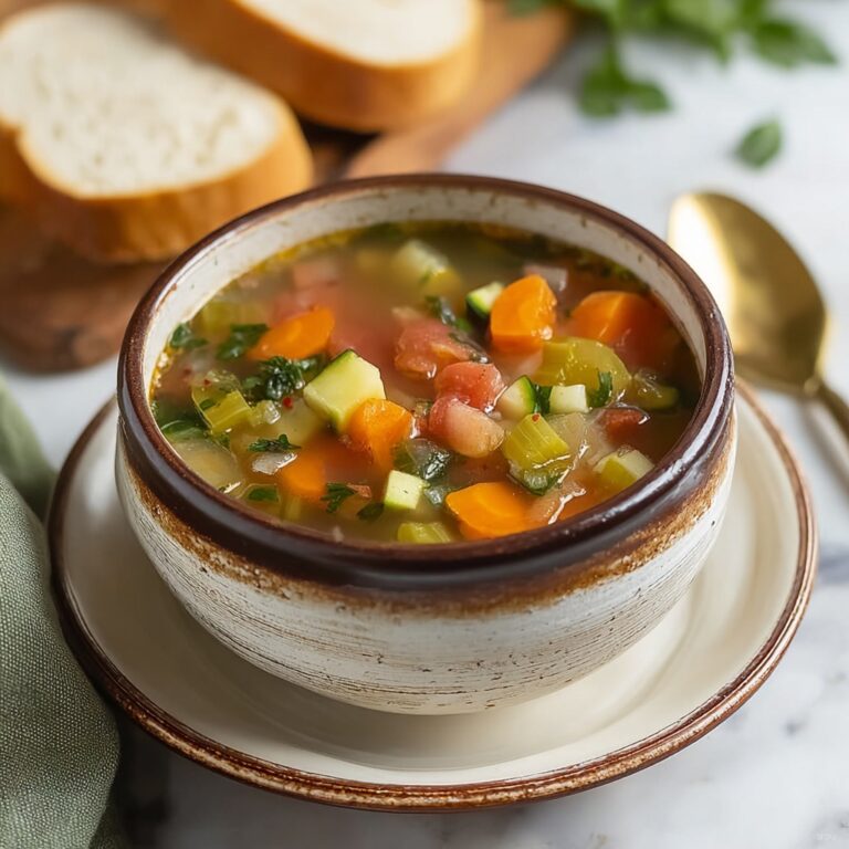 One-Pot Guilt-Free Vegetable Soup Recipe