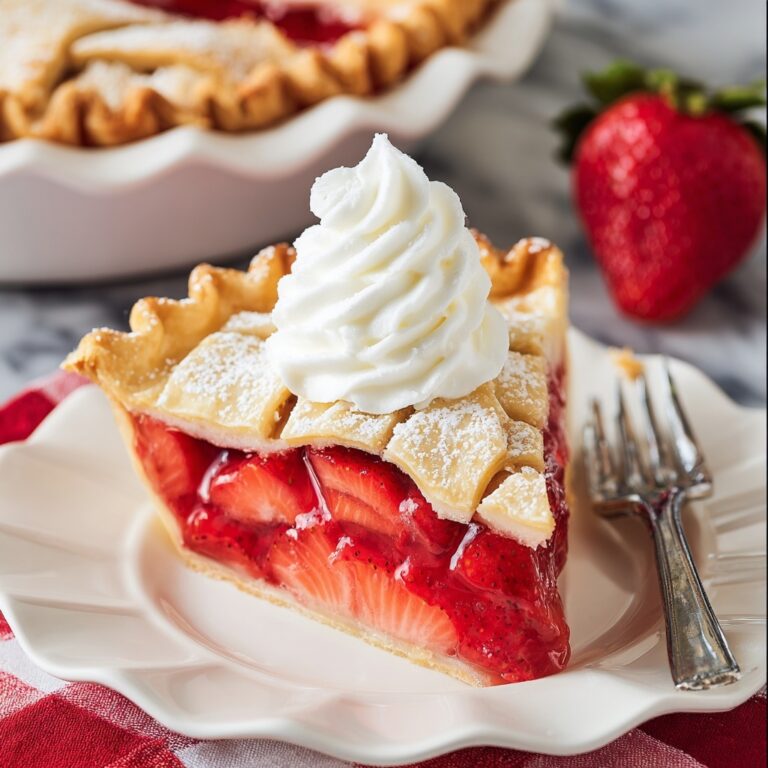 Strawberry Rhubarb Pie Recipe