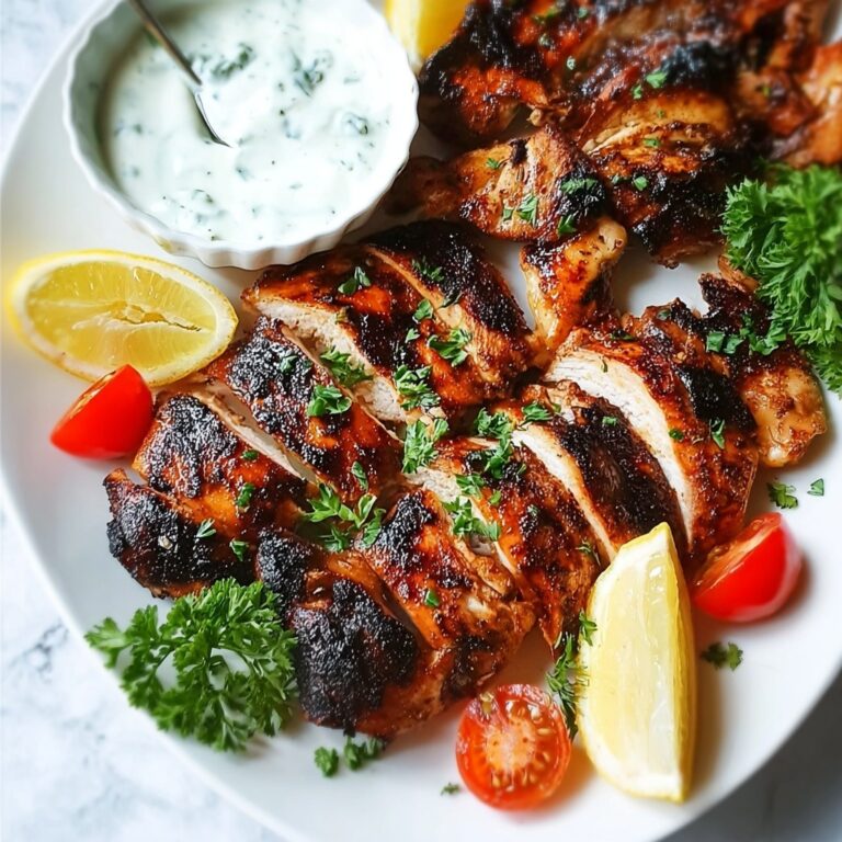 Savory Turkish Chicken in Creamy Sauce Recipe