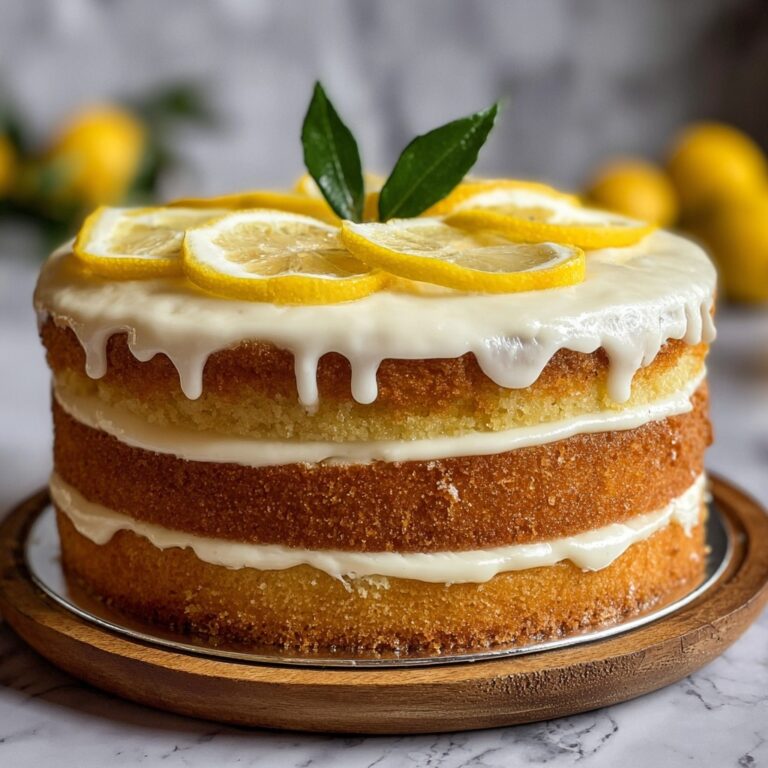 Limoncello Cake with Mascarpone Frosting Recipe