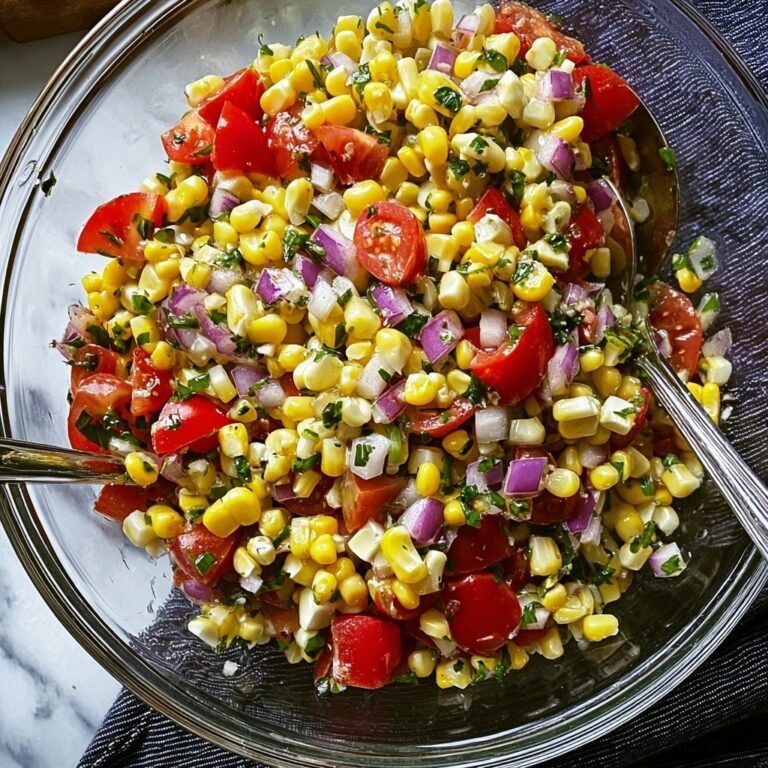 Fresh Summer Corn Salad That’s Bursting with Flavor Recipe