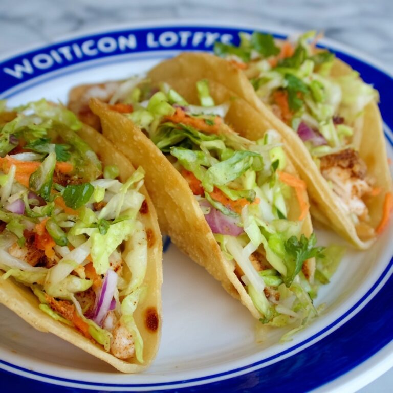 Spicy Chicken Wonton Tacos Recipe