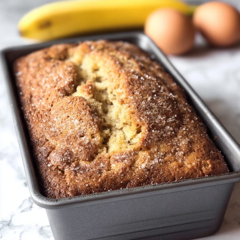 Snickerdoodle Banana Bread Recipe