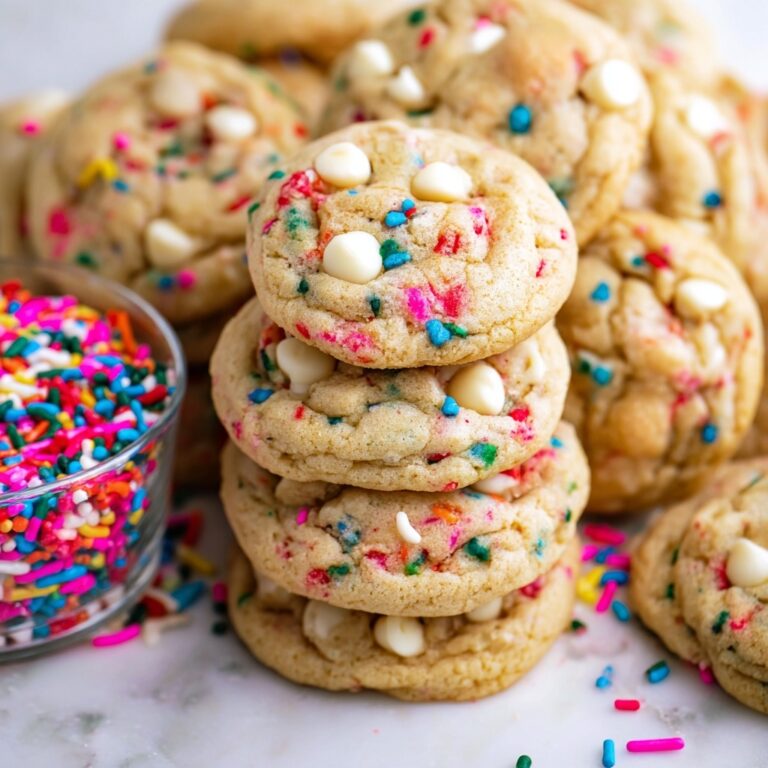 Funfetti Cheesecake Pudding Cookies Recipe