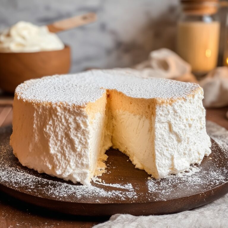 Light & Fluffy Yogurt Cloud Cake Recipe