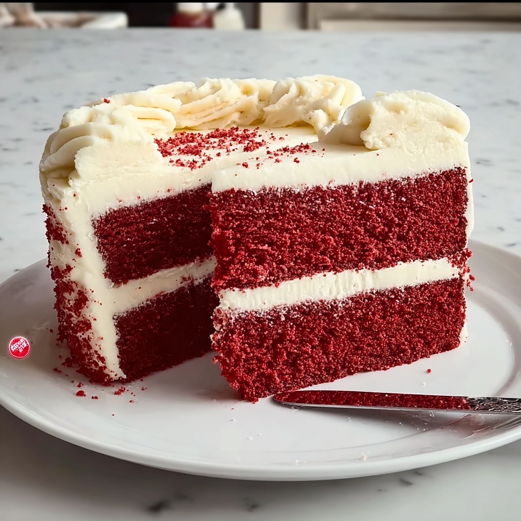 Homemade Red Velvet Cake Recipe - Recipe Image