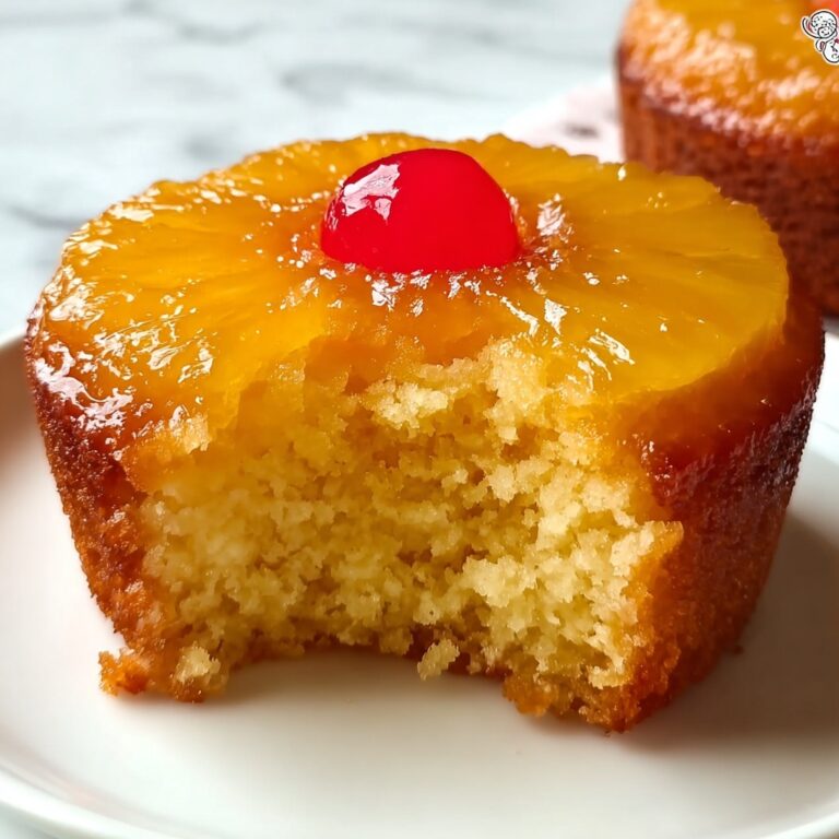 Pineapple Upside Down Cupcakes Recipe