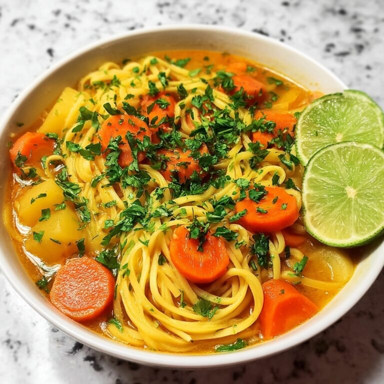Curry Coconut Noodle Soup Recipe