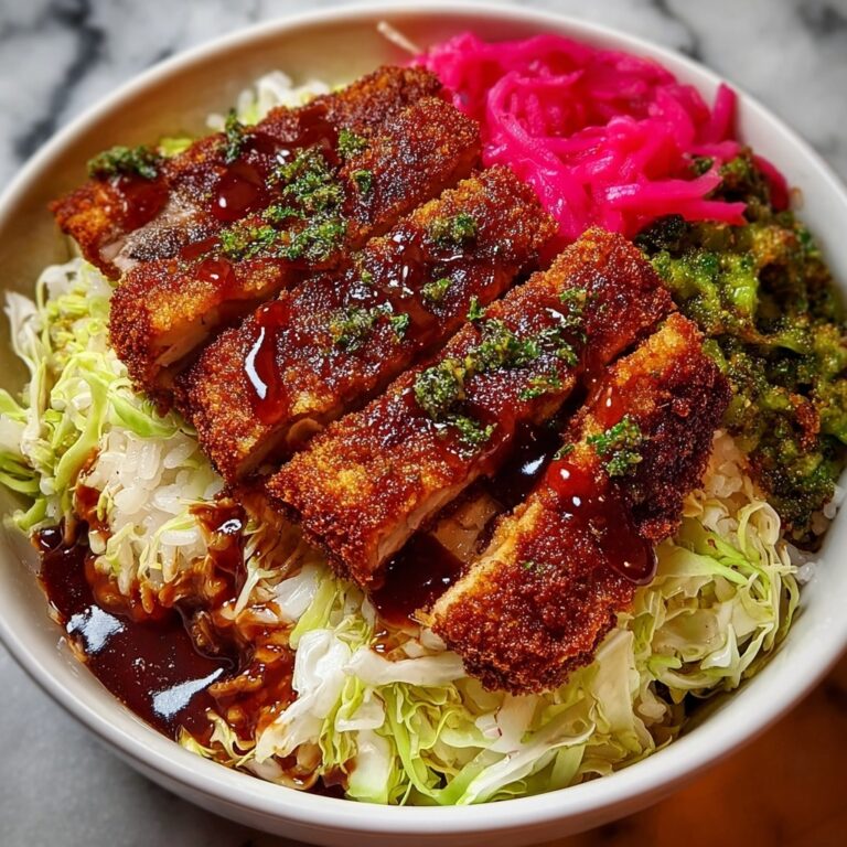 Katsu Bowls with Tonkatsu Sauce Recipe
