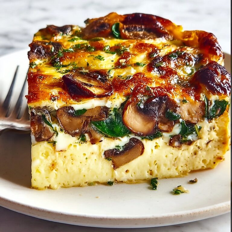 Herb Mushroom Breakfast Bake Recipe