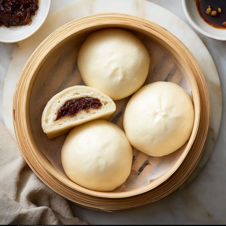 Decadent Chocolate Steamed Buns with Gooey Ganache Recipe