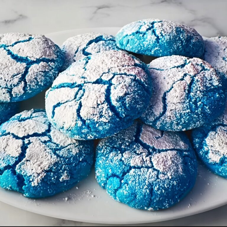 Blue Crinkle Cookies: Easy Festive Treats Everyone Will Love Recipe