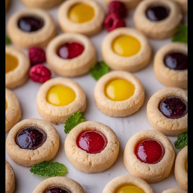 Fruit Filled Thumbprint Cookies for Spring Joy Recipe