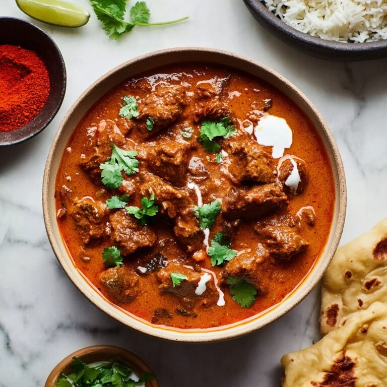 Easy Slow Cooked Indian Lamb Curry (Rogan Josh) Recipe