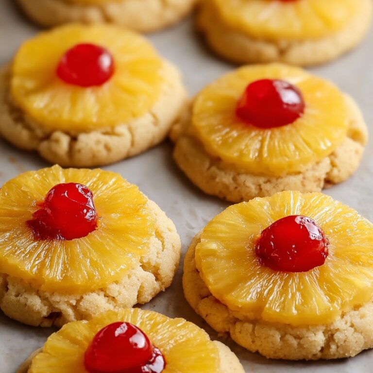 Pineapple Upside Sugar Cookies Recipe