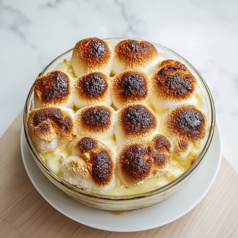 Custard Bread Pudding with Vanilla Sauce Recipe