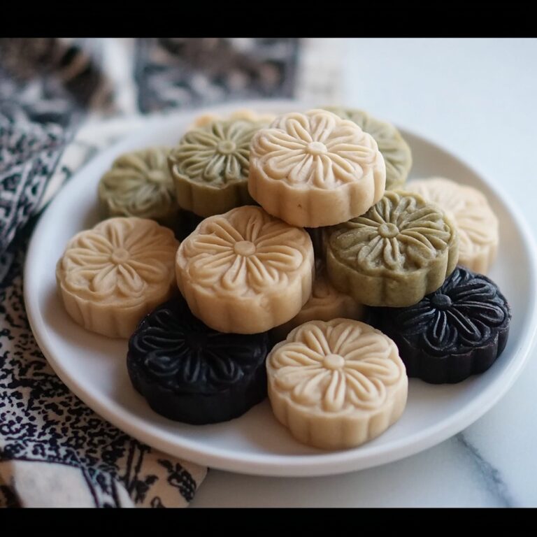 Delicious Korean Tea Cookies (Dasik) Recipe