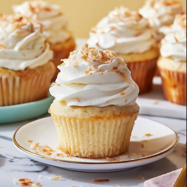 Coconut Cream Pie Cupcakes Recipe