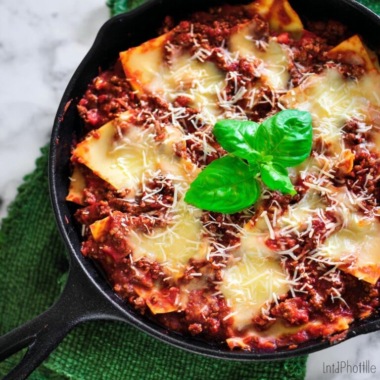 Easy Skillet Lasagna Recipe